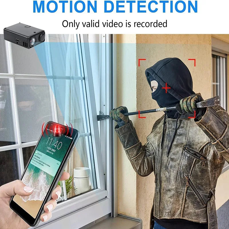 SPY Security Camera WiFi Wireless Monitor Remote Motion Detecting Surveillance