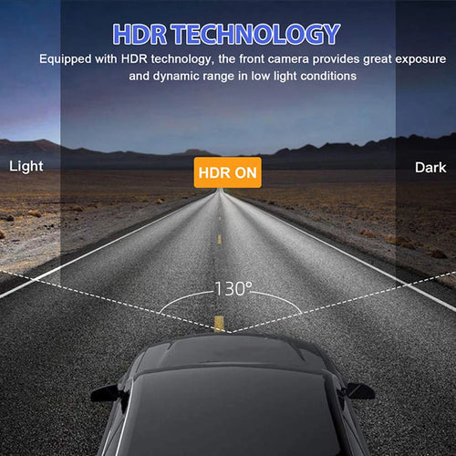 Crash Safety Dash Camera Night Vision Loop Recording Camera  DVR video recorder