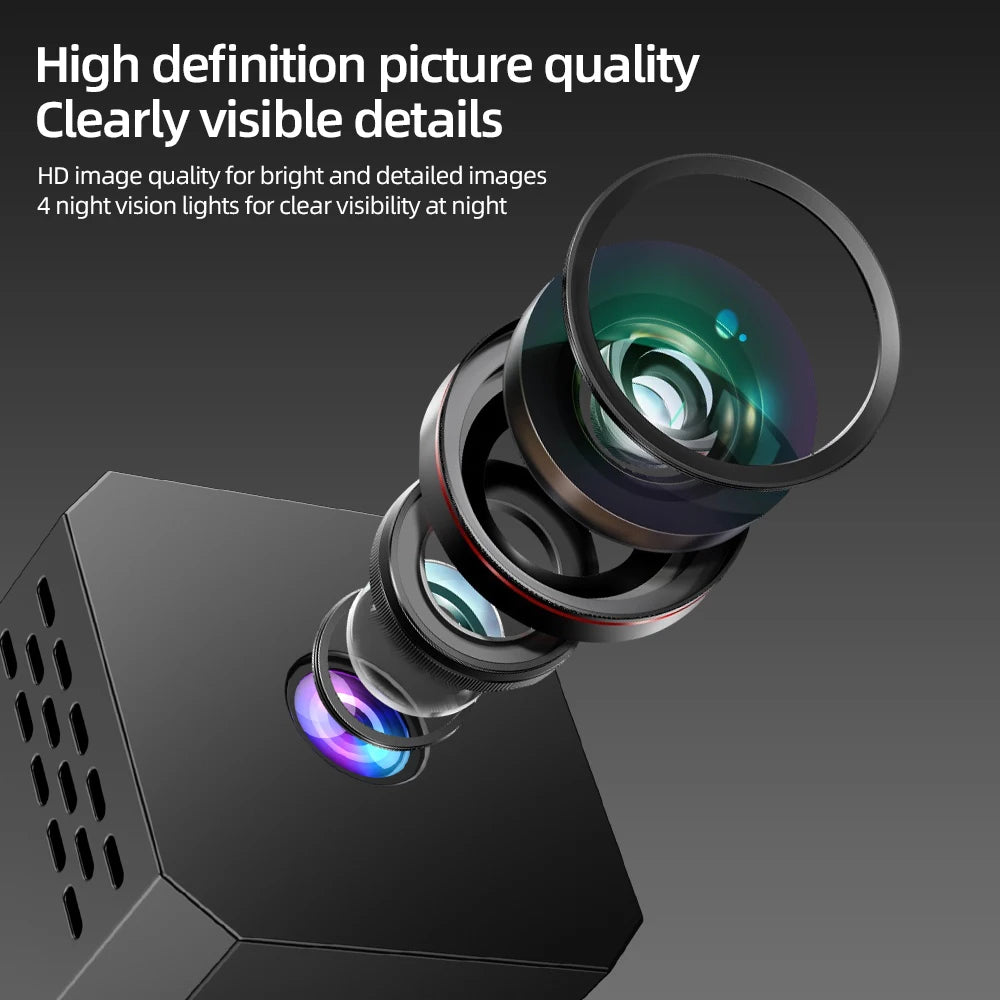 Mini Security Camera for Home Security HD Camera WiFi Wireless Small Security Micro Camera Indoor