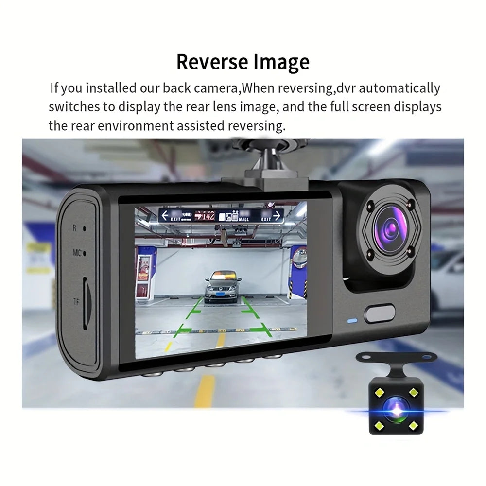 Crash Safety Dash Camera Night Vision Loop Recording Camera  DVR video recorder